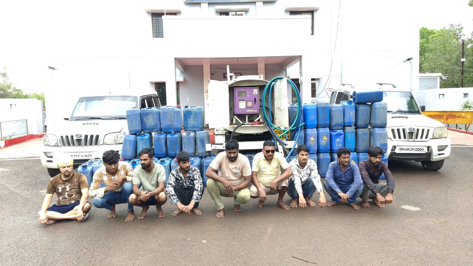 बालोद पुलिस की बड़ी सफलता: डीजल चोरी करने वाले अंतर्राज्यीय गिरोह का भंडाफोड़, 9 आरोपी गिरफ्तार