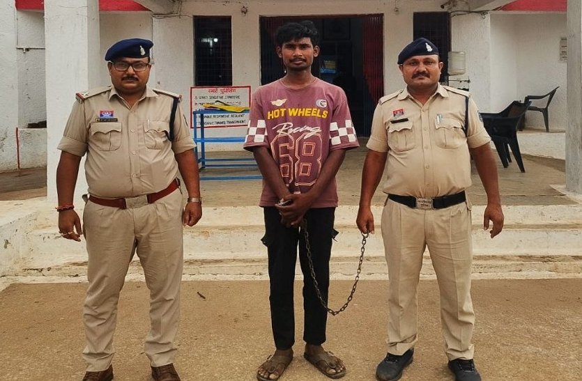 धमधा में महाराष्ट्र जा रही पिकअप से 5 मवेशी बरामद