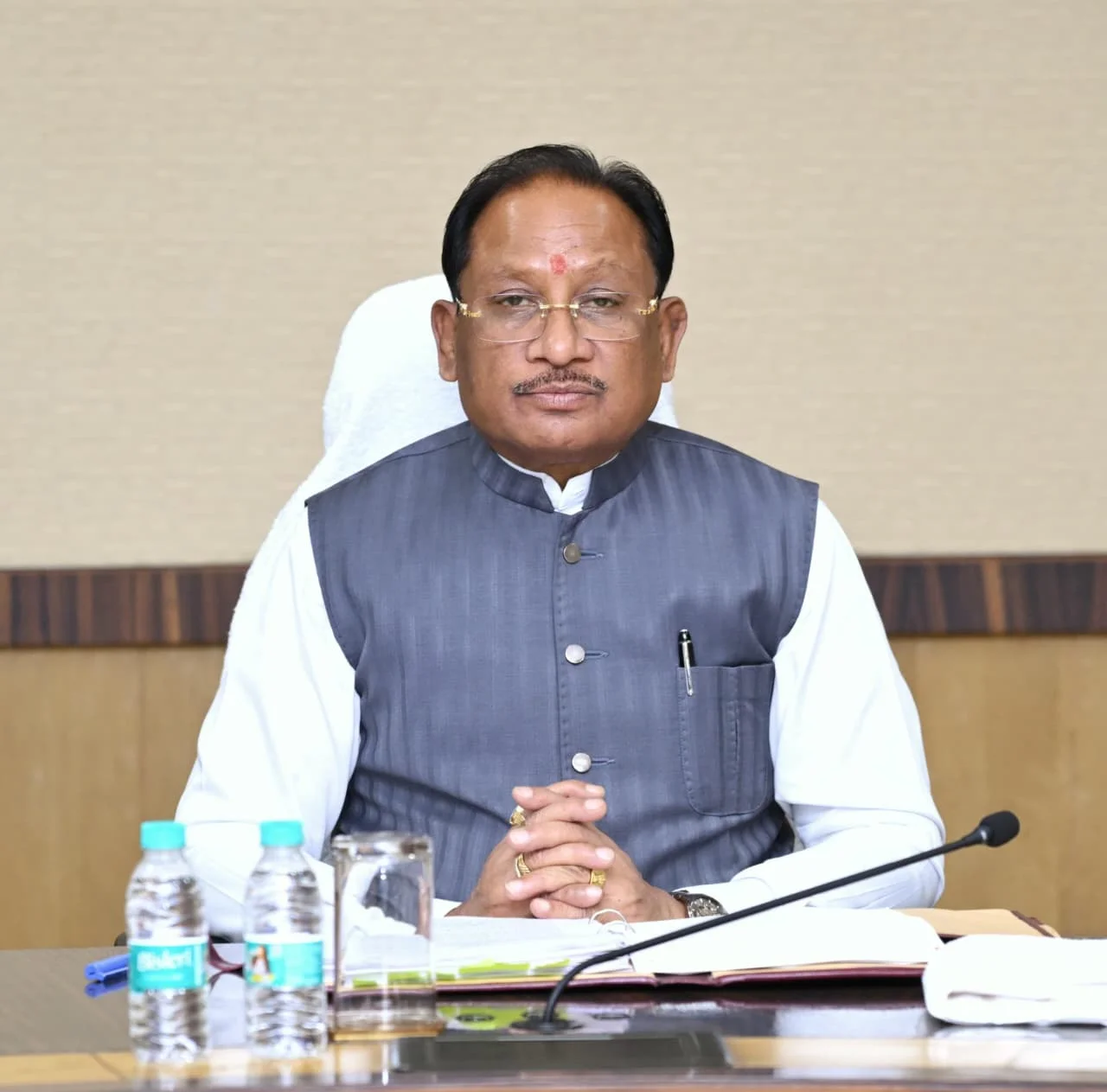 Breaking: मुख्यमंत्री विष्णुदेव साय की अध्यक्षता में केबिनेट की बैठक मंत्रालय में प्रारम्भ
