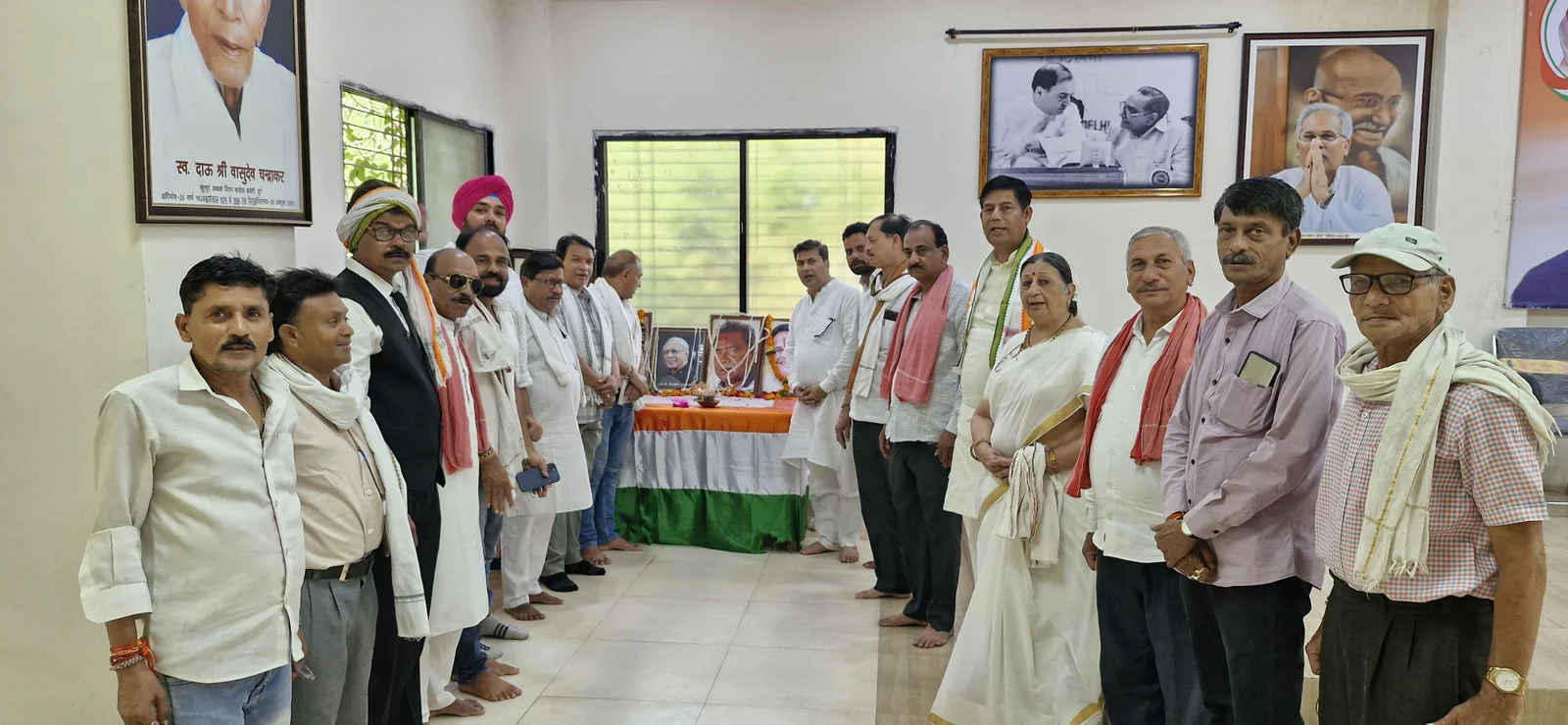 झीरम घाटी के शहीदों को कांग्रेसजनों ने दी श्रद्धांजलि, शहादत को किया नमन